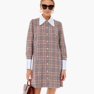 Tuckernuck Cambridge Check Twiggy Dress